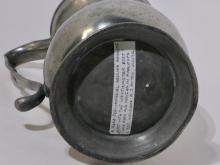 PEWTER QUART MEASURE