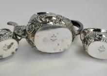 ENGLISH SILVER PLATED TEA SET