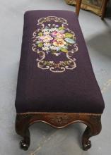 NEEDLEPOINT STOOL