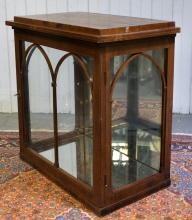 EDWARDIAN DISPLAY CABINET