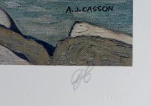 HAND-SIGNED A.J. CASSON PRINT