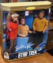 "STAR TREK" BARBIE AND KEN SET