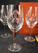 NOVA SCOTIAN CRYSTAL WINE GOBLETS