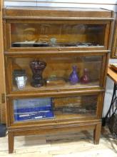 OAK STACKING BARRISTER'S BOOKCASE