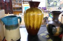 SIX PIECES OF ART POTTERY