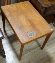 MCM TEAK SIDE TABLE