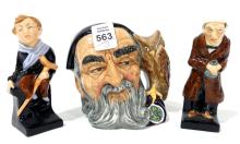 ROYAL DOULTON FIGURINES AND CHARACTER JUG
