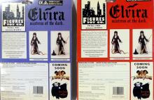 TWO ELVIRA ACTION FIGURES