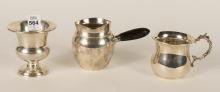 THREE PIECES OF STERLING SILVER