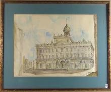 DRAWING OF ST. LAWRENCE HALL, TORONTO