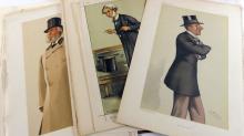 ANTIQUE VANITY FAIR PRINTS