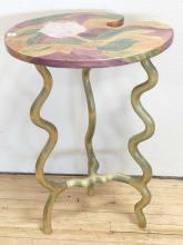 PAINTED PLANT STAND