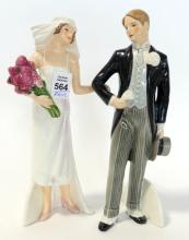 GOEBEL BRIDE AND GROOM FIGURINE SET