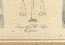 TWO ANTIQUE LEGAL PRINTS