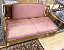 VINTAGE MAHOGANY SETTEE