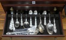 COMMUNITY "MODERN BAROQUE" SILVER PLATE FLATWARE