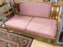 VINTAGE MAHOGANY SETTEE