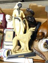 BOX LOT OF CURIOS AND COLLECTIBLES