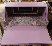 PAINTED WRITING DESK WITH CHAIR