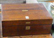 ANTIQUE MAHOGANY LAP DESK