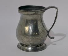 PEWTER QUART MEASURE