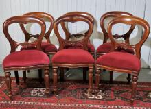 SET OF SIX CHAIRS