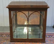 EDWARDIAN DISPLAY CABINET