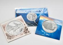 CANADIAN FINE SILVER COINS