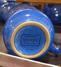 DENBY "MIDNIGHT" POTTERY SERVING PIECES