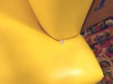 MCM VINYL ARMCHAIR