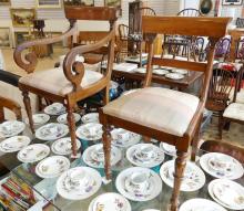 SET OF VICTORIAN DINING CHAIRS