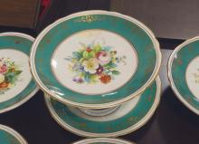 19TH CENTURY ENGLISH DESSERT SERVICE
