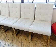 SIX GOLDFINGER DINING CHAIRS