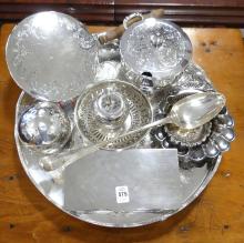 ASSORTED SILVERPLATE