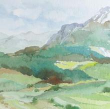 LANDSCAPE WATERCOLOUR