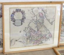 FRAMED MAP SET