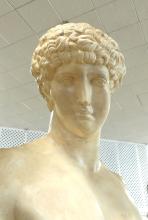 CERAMIC BUST OF ANTINOUS