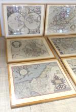 FRAMED MAP SET