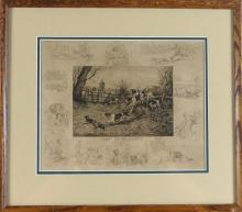 PAIR FRANK PATON ETCHINGS