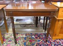 ANTIQUE GAMES TABLE