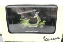 FIVE VESPA DIE-CAST MODELS AND MARBLES