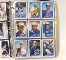 BINDER OF TORONTO BLUE JAYS CARDS