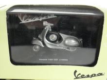 FIVE VESPA DIE-CAST MODELS AND MARBLES