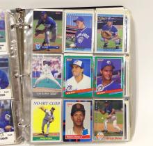 BINDER OF TORONTO BLUE JAYS CARDS