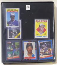 BINDER OF TORONTO BLUE JAYS CARDS