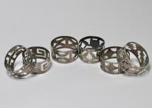 STERLING NAPKIN RINGS