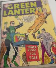 BINDER OF GREEN LANTERN COMIC BOOKS