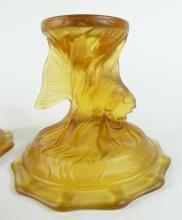 WALTHER AND SOHNE "FISH" CANDLEHOLDERS