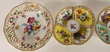 FOUR GERMAN PORCELAIN BOWLS