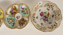 FOUR GERMAN PORCELAIN BOWLS